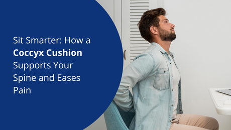 Coccyx Cushion Supports Your Spine and Eases Pain
