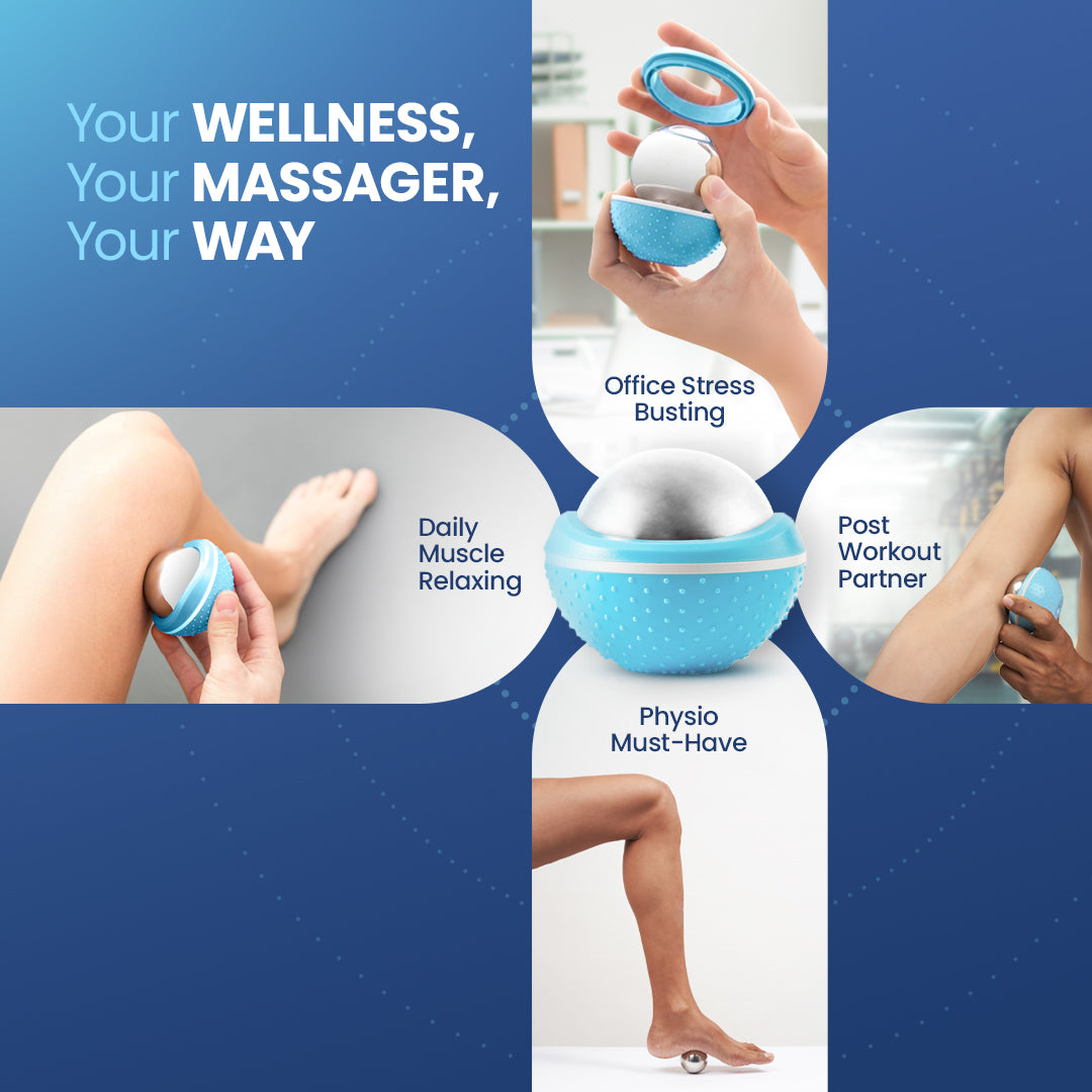 UltraCool Ball: Massage Ball Roller for Pain Relief