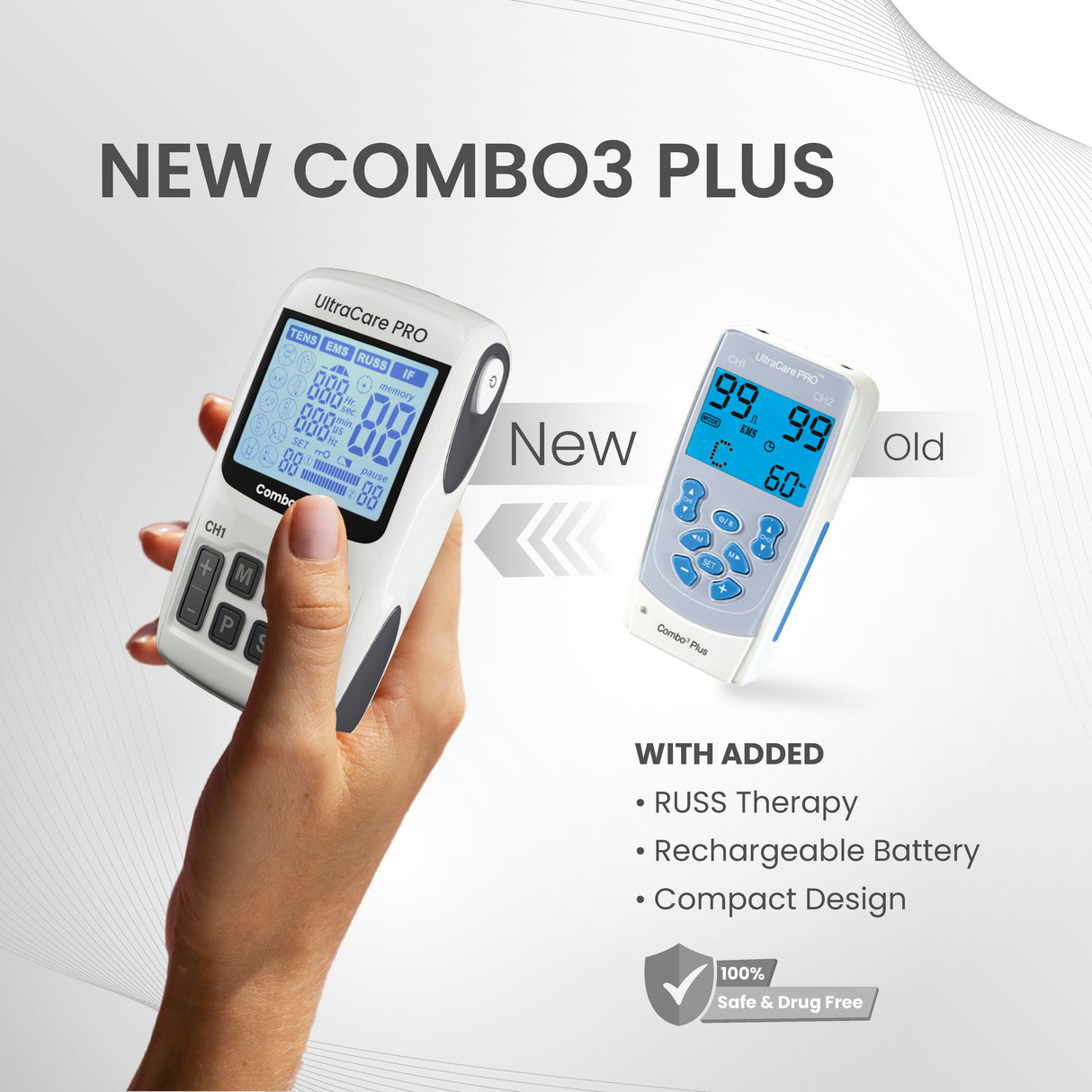 COMBO3 PLUS: 4 in 1 IFT Physiotherapy Machine