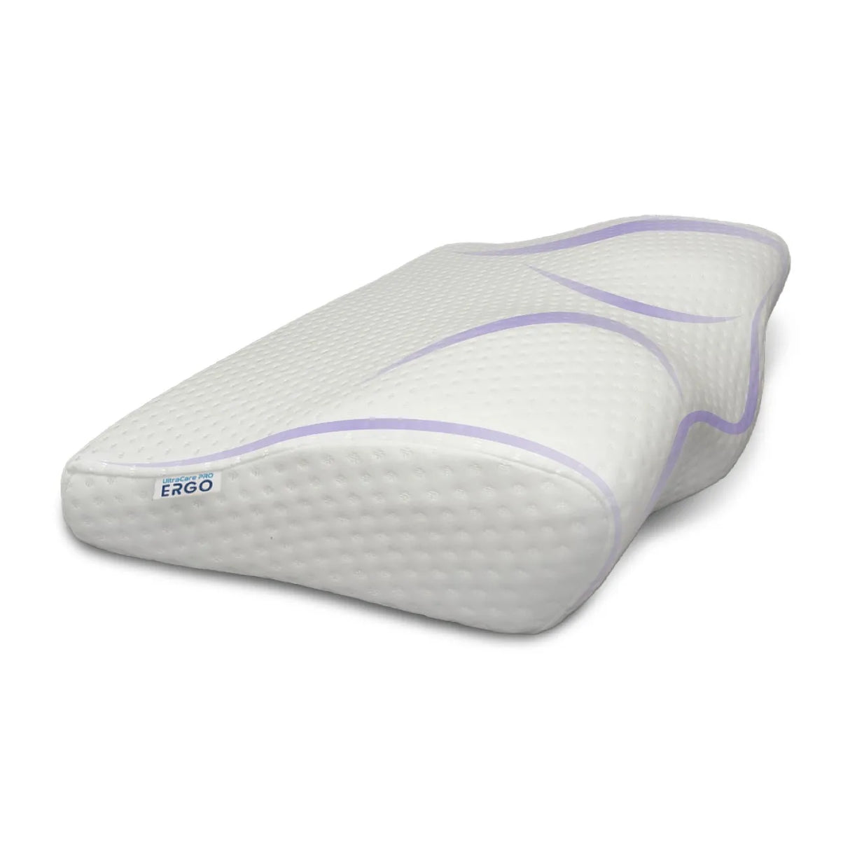 Orthopedic contour memory foam cervical pillow for neck pain relief and proper sleeping posture support