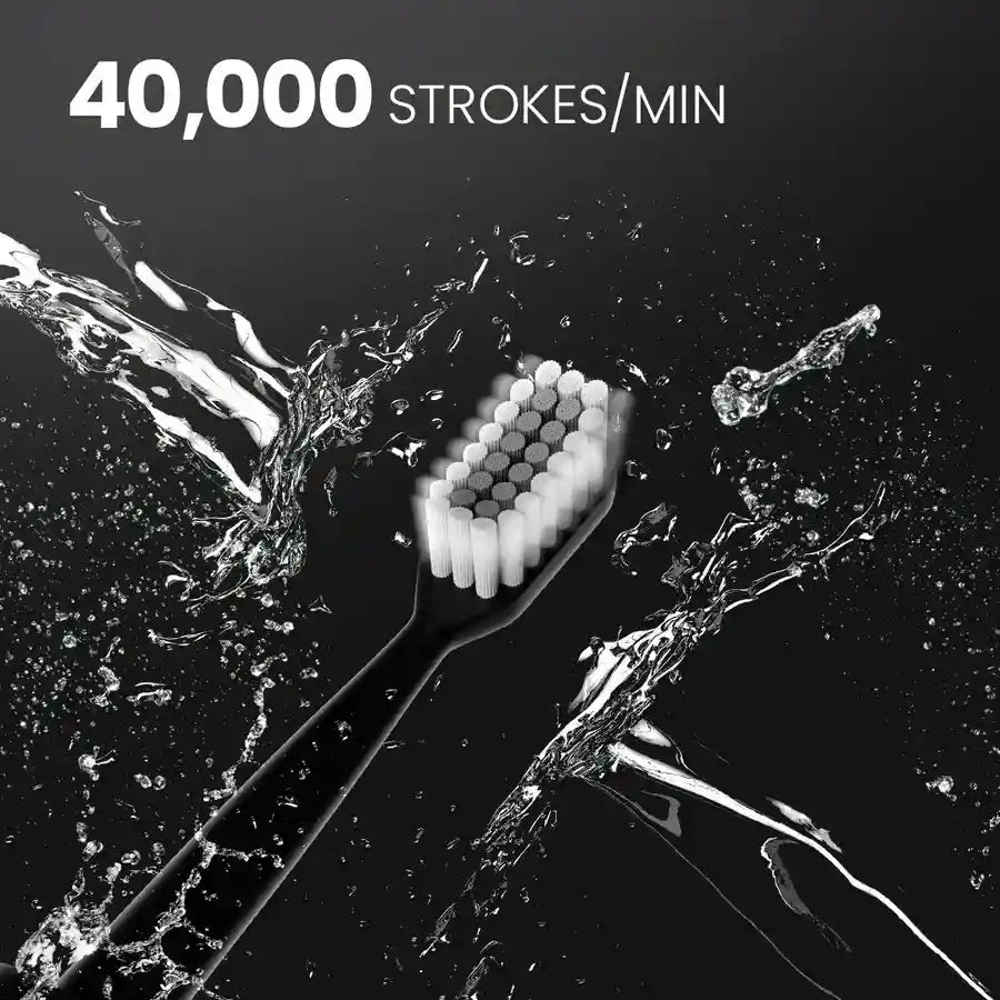 UltraCare PRO UNIQ Electric Toothbrush Brush Head with 40000 Strokes Per Minute Waterproof Design