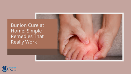 bunion cure at home