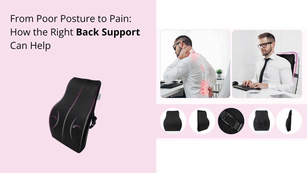 Back Support for Chair: Fix Posture & Relieve Pain – UltraCare PRO
