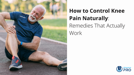 how to control knee pain naturally