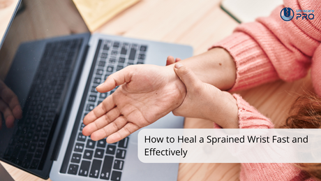 how to heal a sprained wrist fast