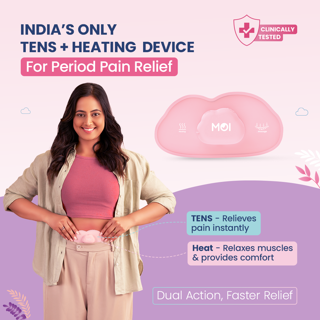 MOI: Instant Period Pain Relief Device