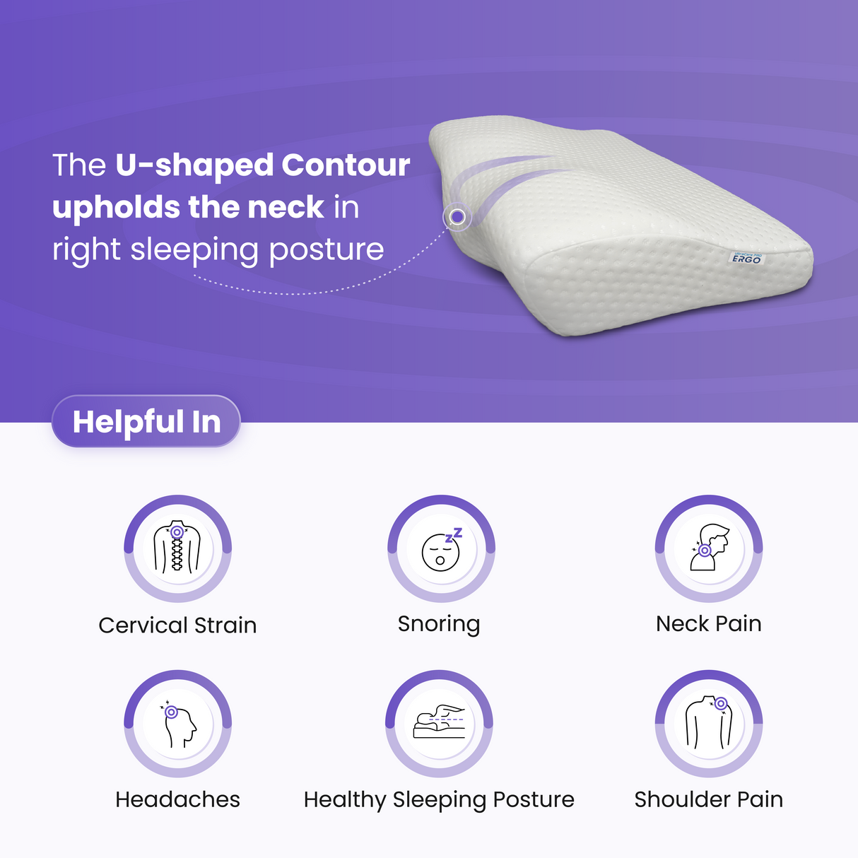 ERGO Contour Cervical Pillow