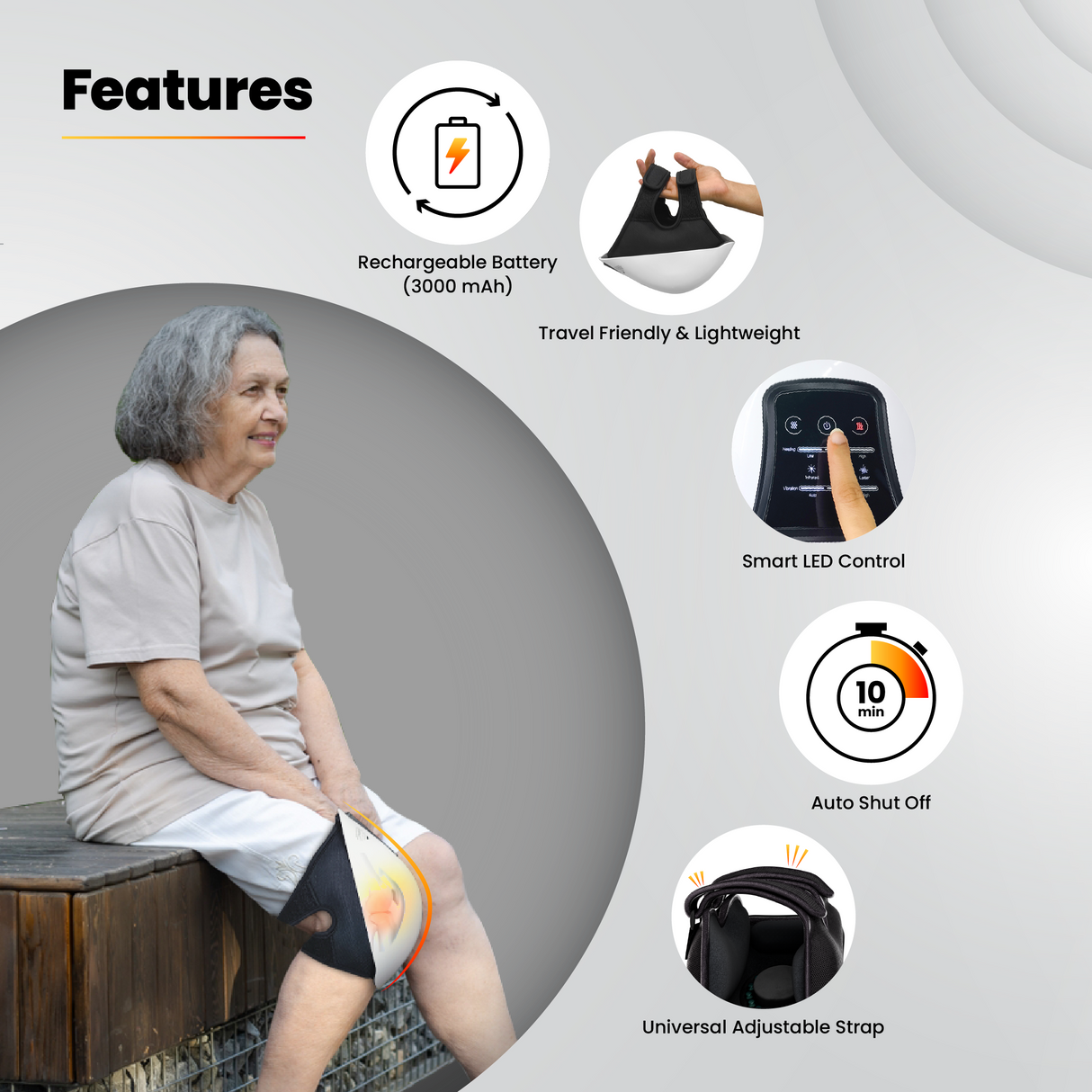 UNIQ Knee Massager