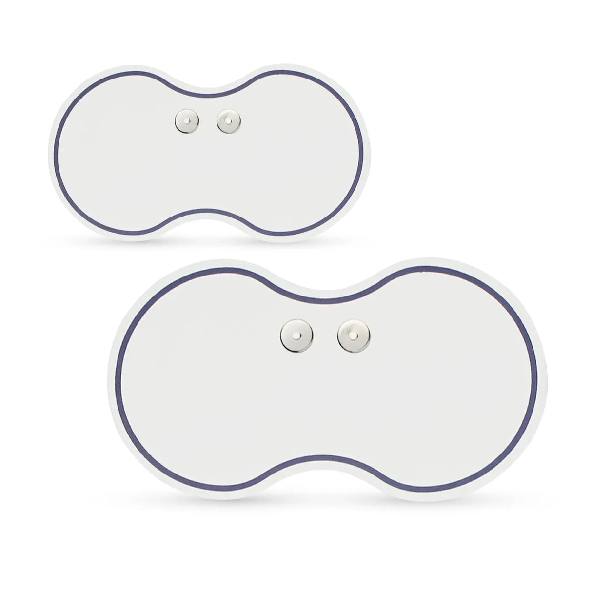 2 pin magnetic electrode pad compatible with portable TENS machine for muscle recovery and pain management