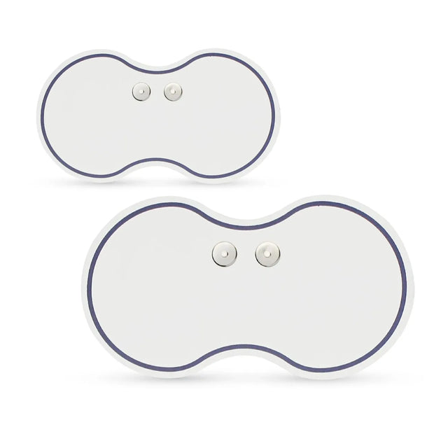 2 pin magnetic electrode pad compatible with portable TENS machine for muscle recovery and pain management