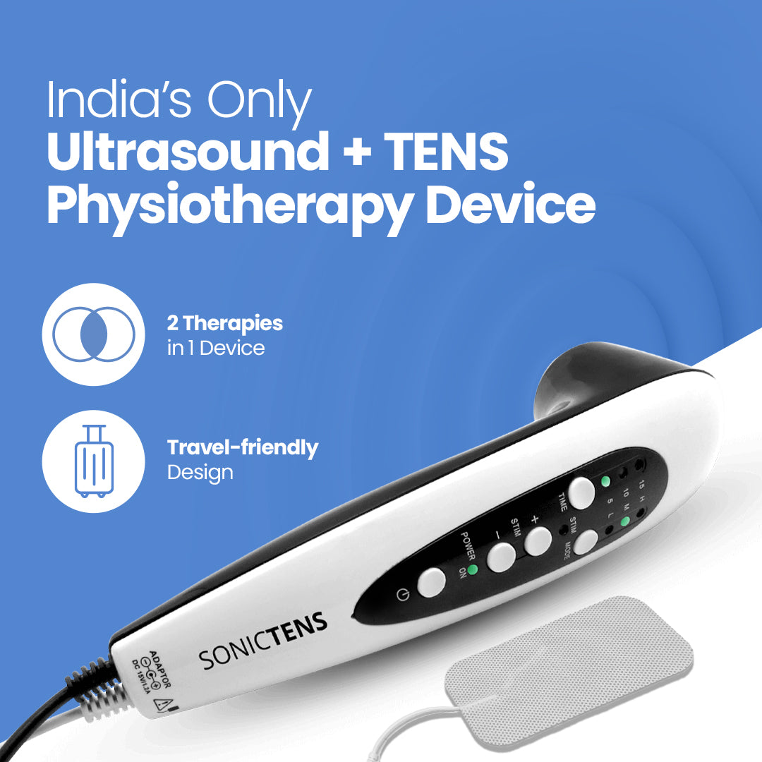 SONICTENS : Combination of Therapeutic Ultrasound & TENS in 1 Device