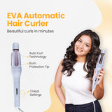 Rakshabandhan Gifting Combo (EVA Hair Volumizer + EVA Automatic Hair Curler + UNIQ Head and Scalp Massager)
