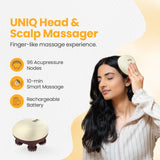 Rakshabandhan Gifting Combo (EVA Hair Volumizer + EVA Automatic Hair Curler + UNIQ Head and Scalp Massager)