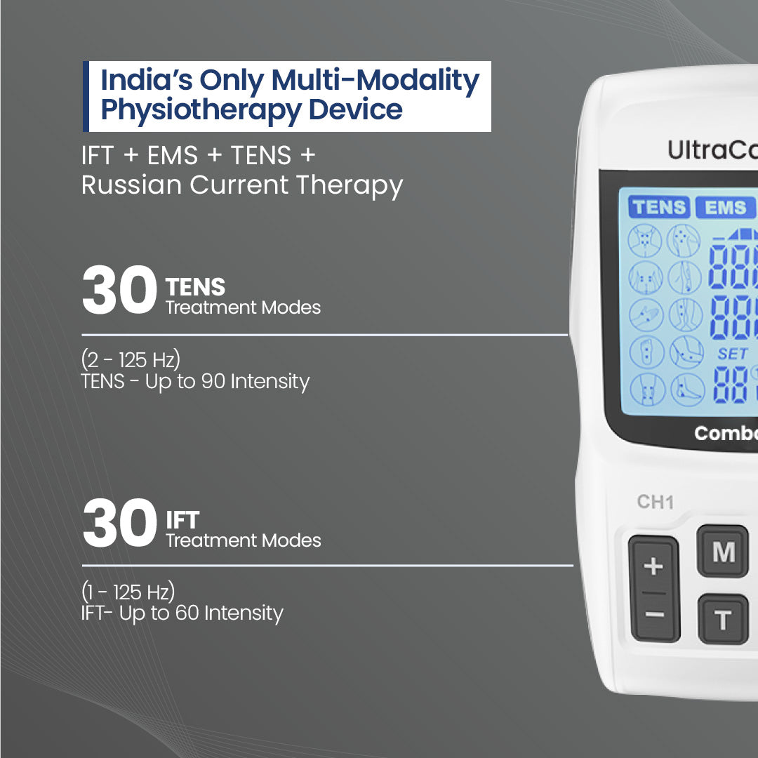 Combo3 PLUS: Professional 4-Therapy Physio Unit