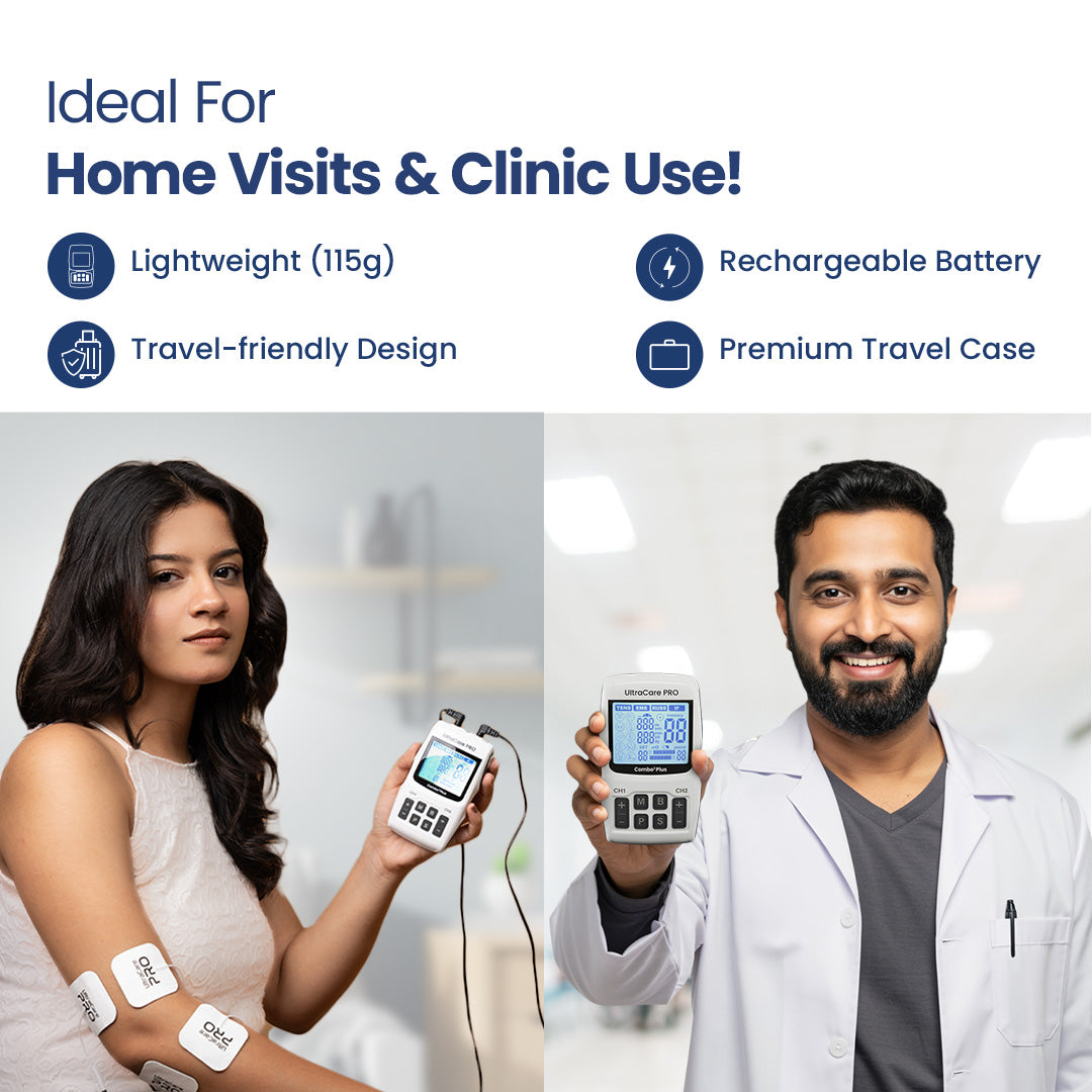 Combo3 PLUS: Professional 4-Therapy Physio Unit