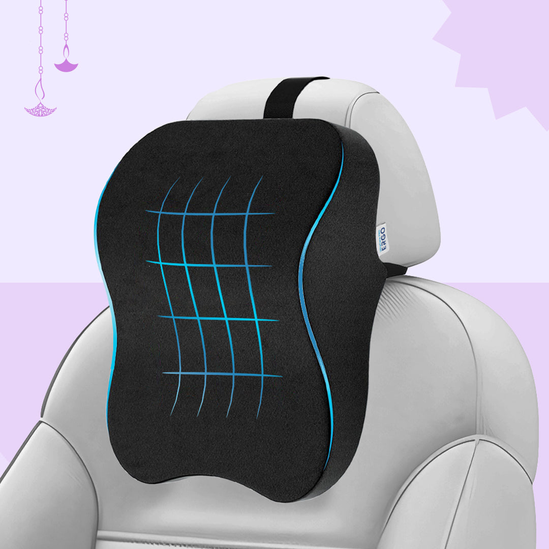 Chair Cushion Car Seat Upper Back Support ERGO Neck Rest