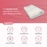 Best cervical pillow for neck and shoulder support with ergonomic contour design