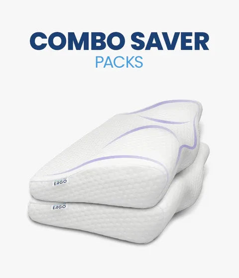 Combo contour cervical pillow