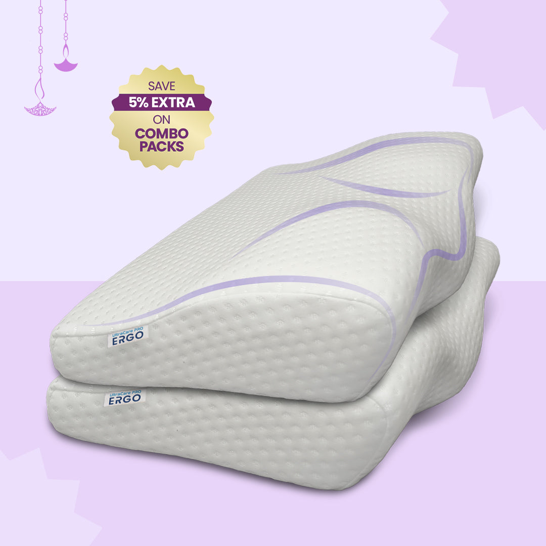 ERGO Contour Cervical Pillow (Pack of 2)