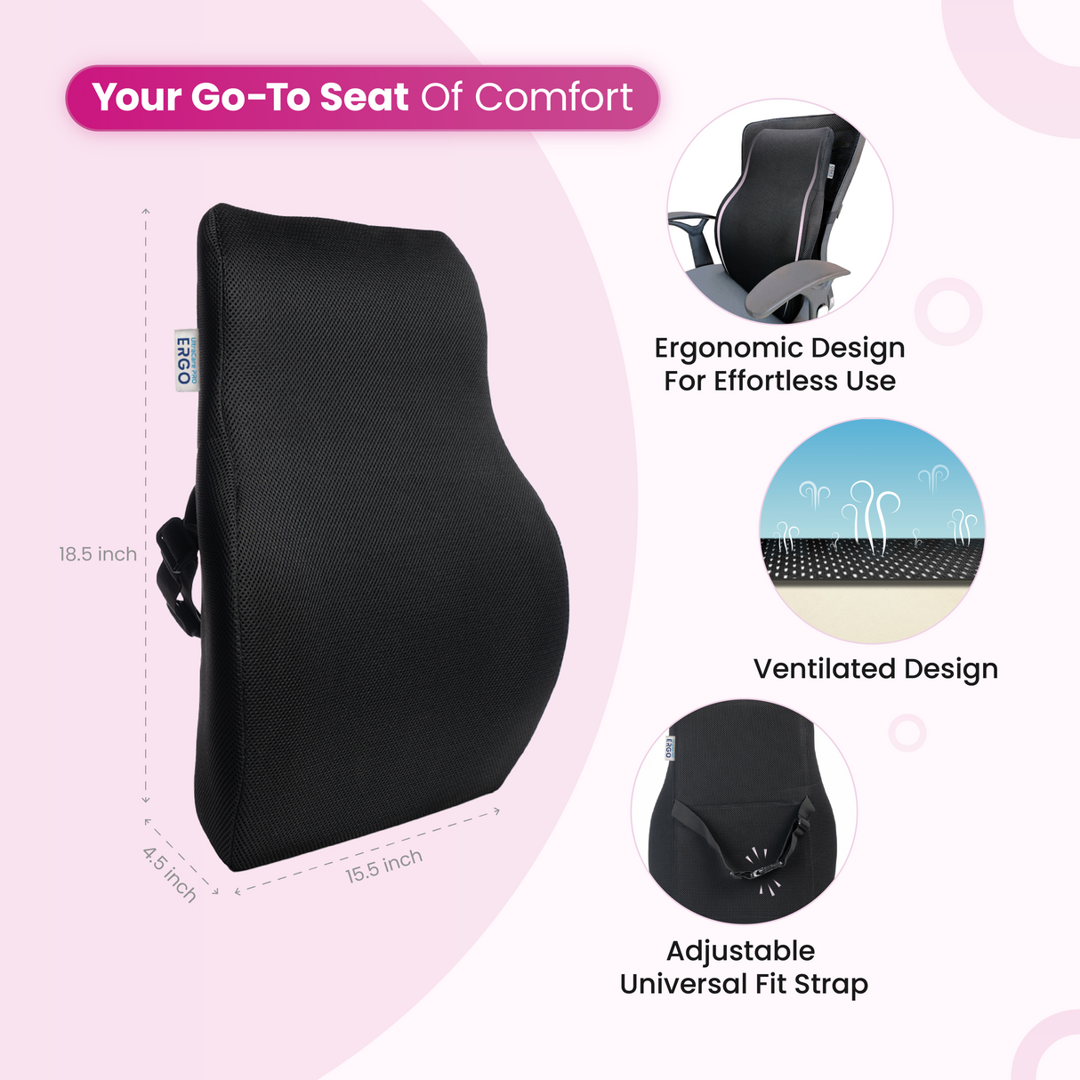 ERGO BackRest Cushion