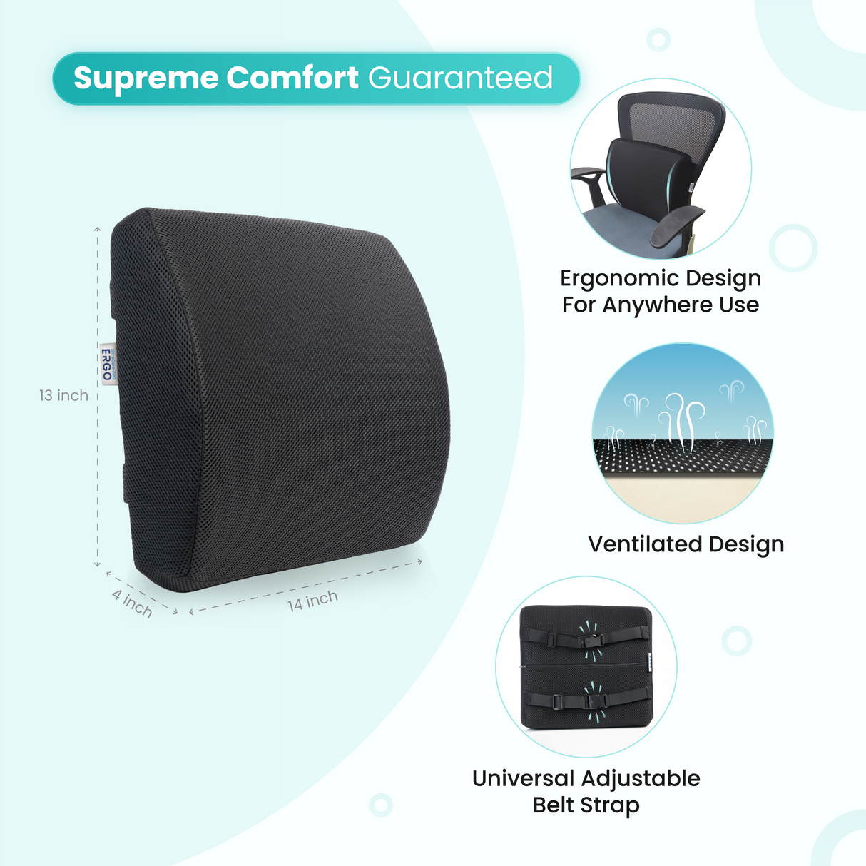 ERGO Lumbar Support Cushion