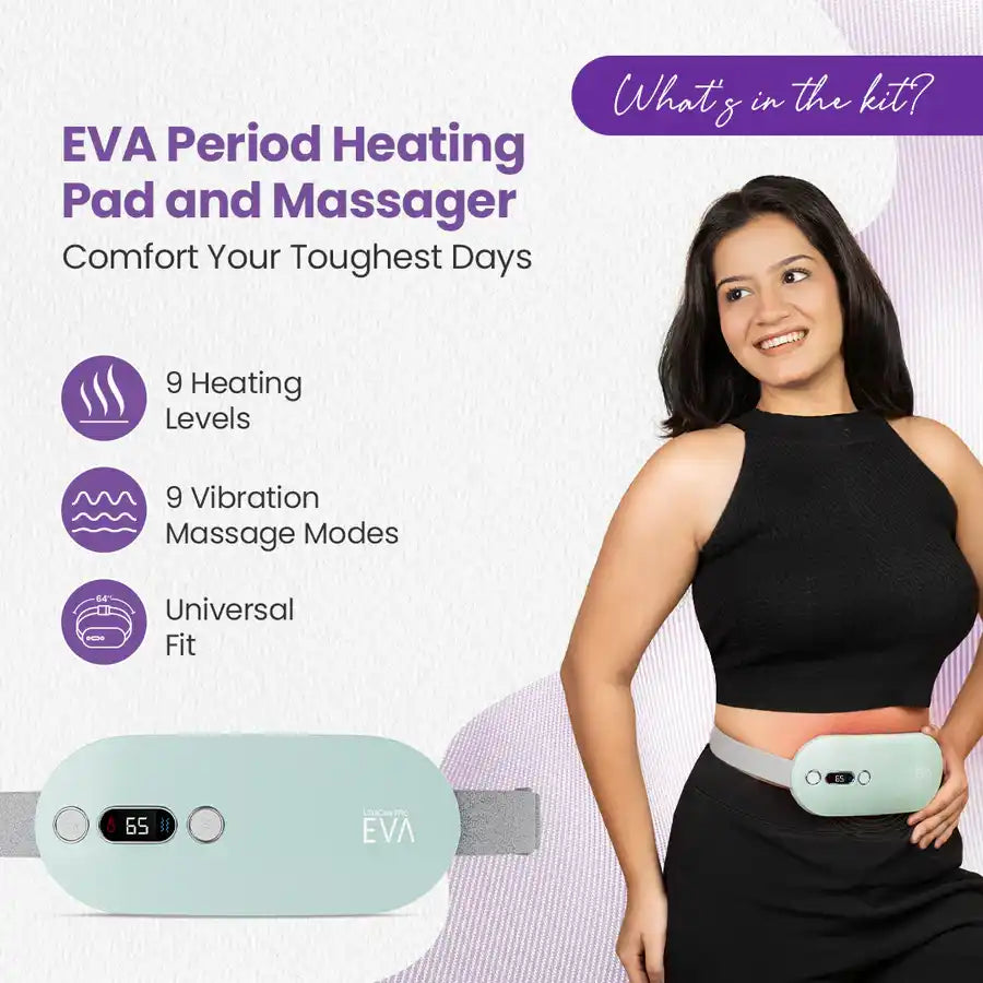 Eva Period Heating Pad and Massager