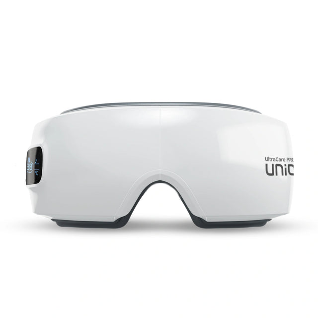 UltraCare PRO eye massager device for eye strain relief, relaxation and improved blood circulation