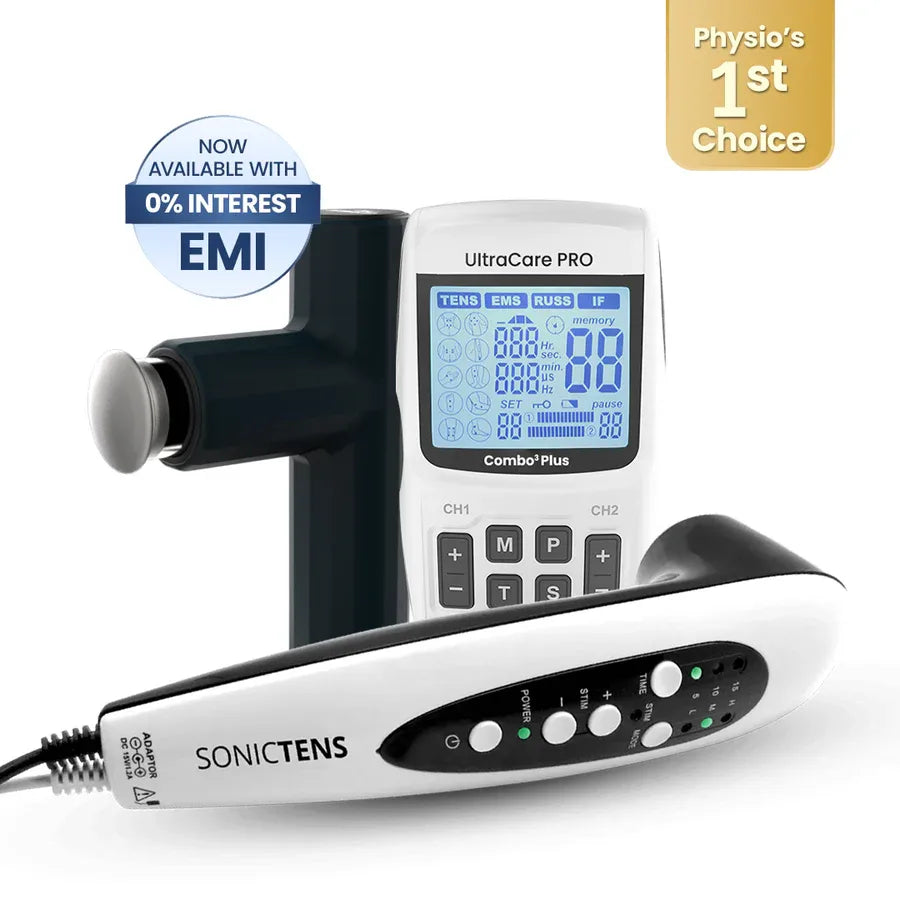 Physio Care Prime SONICTENS Combo3 Plus UltraGun PRO