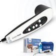 UltraCare PRO SONICTENS – India's only combination Ultrasound and TENS therapy device for chronic muscle, joint, and nerve pain relief, shown with AquaScan gel and carrying bag.