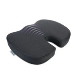ERGO Coccyx Seat Cushion with U-Shaped Cutout and Breathable Mesh Cover for Office Chair