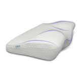 Orthopedic contour memory foam cervical pillow for neck pain relief and proper sleeping posture support