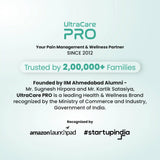 UltraCare PRO wellness brand trusted by 2,00,000+ families for innovative pain relief and personal care solutions.