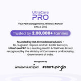 UltraCare PRO orthopedic wellness brand trusted for contour cervical pillows and neck pain relief solutions