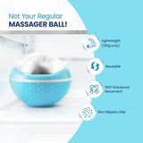 UltraCool Ball Lightweight 195g Reusable Ice Massager with 360 Degree Rotation and Non Slip Grip